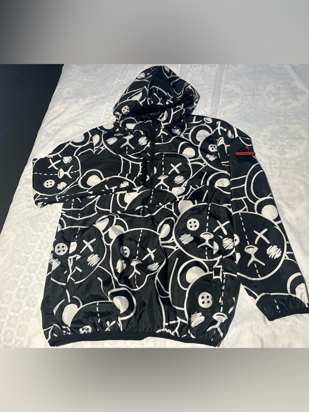 Reason Black & White Graphic Hoodie men’s Jacket